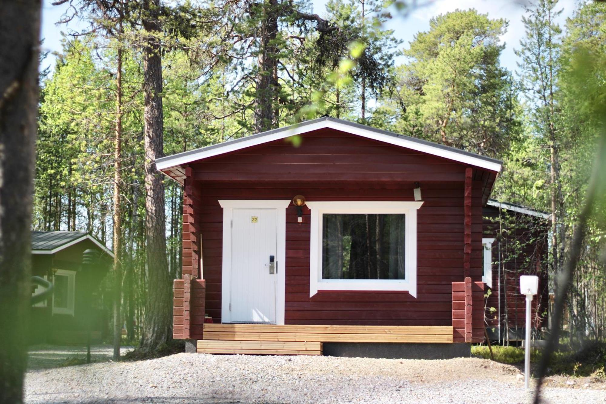 Crow Creek Cabins Инари Экстерьер фото
