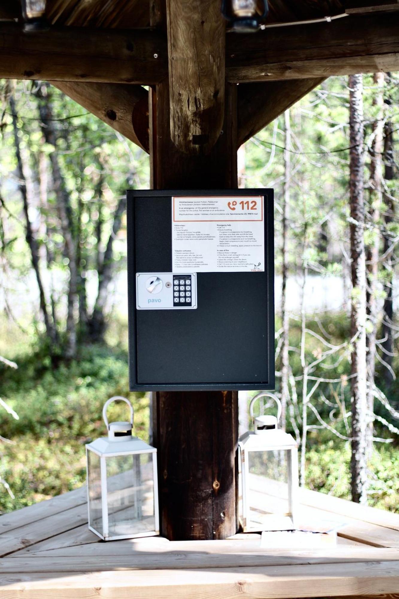 Crow Creek Cabins Инари Экстерьер фото