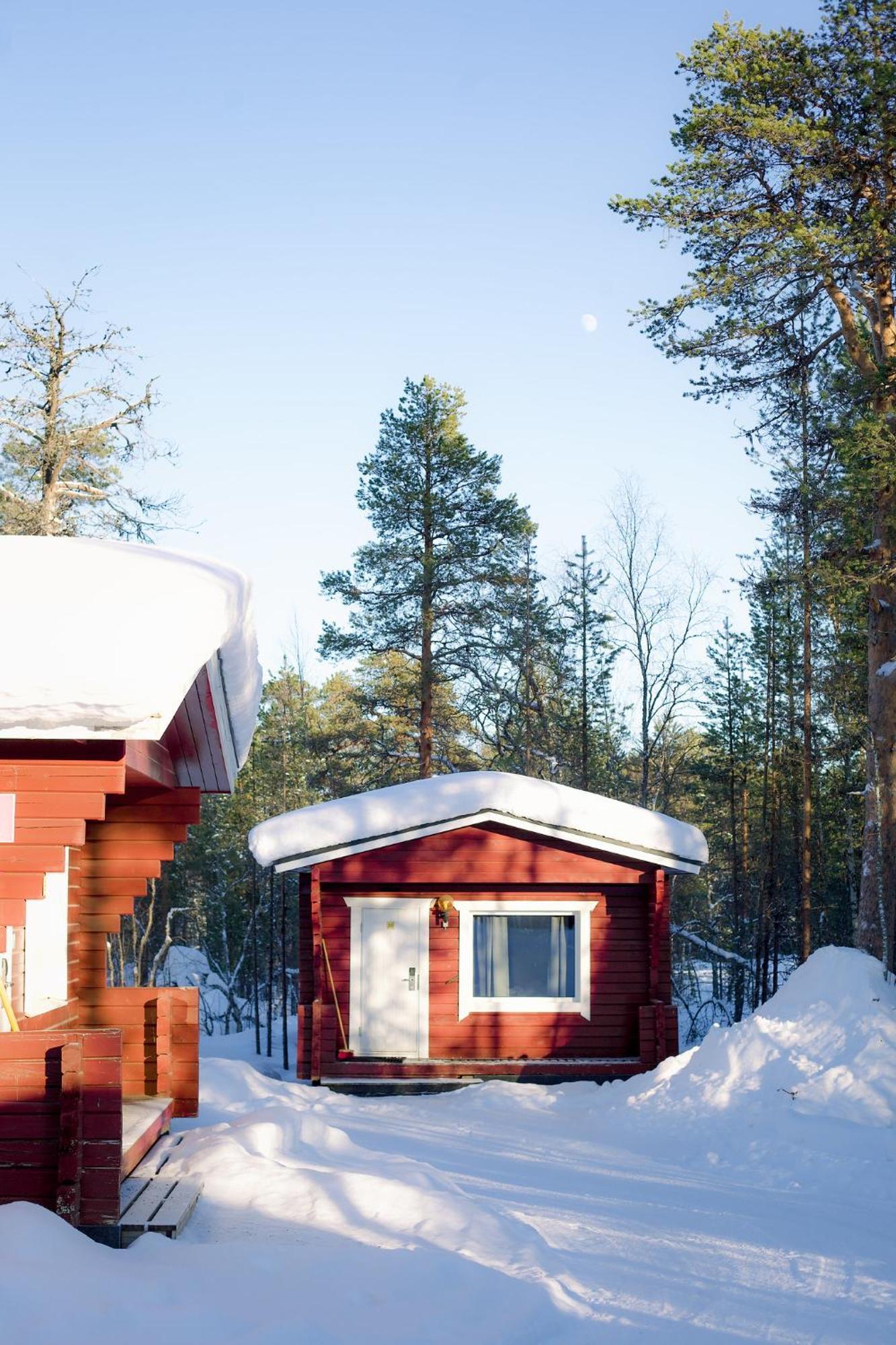 Crow Creek Cabins Инари Экстерьер фото